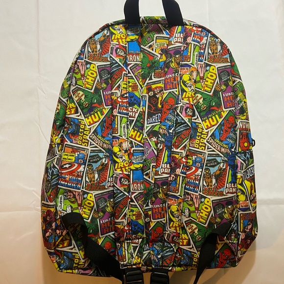 Marvel Multicolor Comic Collage Backpack - Picture 5 of 6